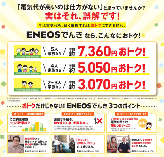 ENEOSでんきキャンペーン
